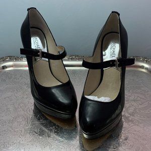 Kors Michael Kors Patent Mary Jane Heels Pumps 8.5